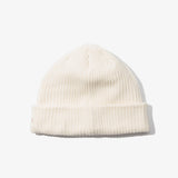 New Era 2025 Basic Cuff Knit Molle Yarn Beanie, Ivory White - Free Size