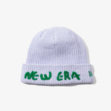 New Era 2025 Basic Cuff Knit Molle Yarn Beanie, Light Purple - Free Size