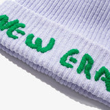 New Era 2025 Basic Cuff Knit Molle Yarn Beanie, Light Purple - Free Size