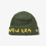 New Era 2025 Basic Cuff Knit Molle Yarn Beanie, Green - Free Size