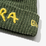 New Era 2025 Basic Cuff Knit Molle Yarn Beanie, Green - Free Size