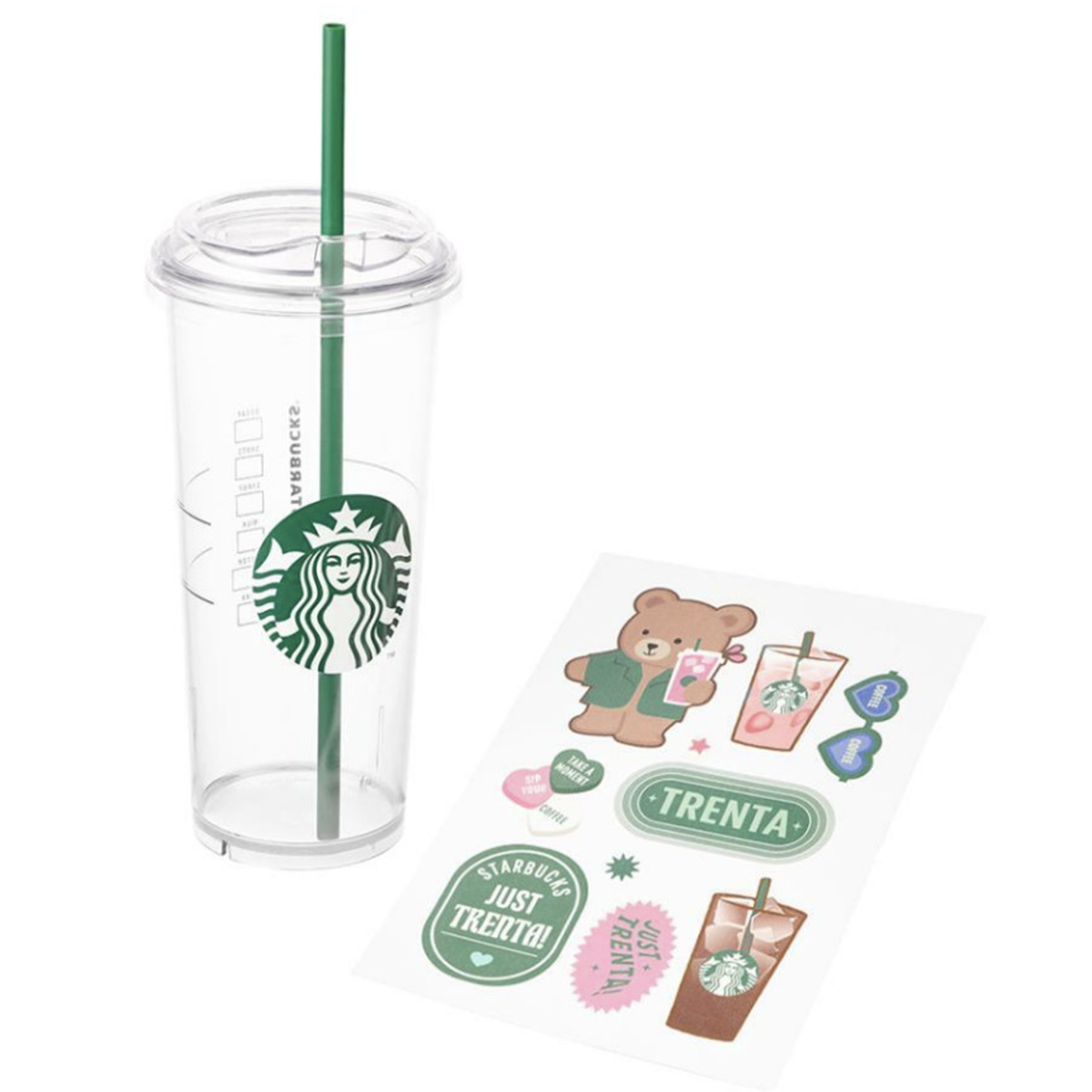 Starbucks Korea 2018 LED Lena Nutcracker Waterbottle Tumbler 473ml