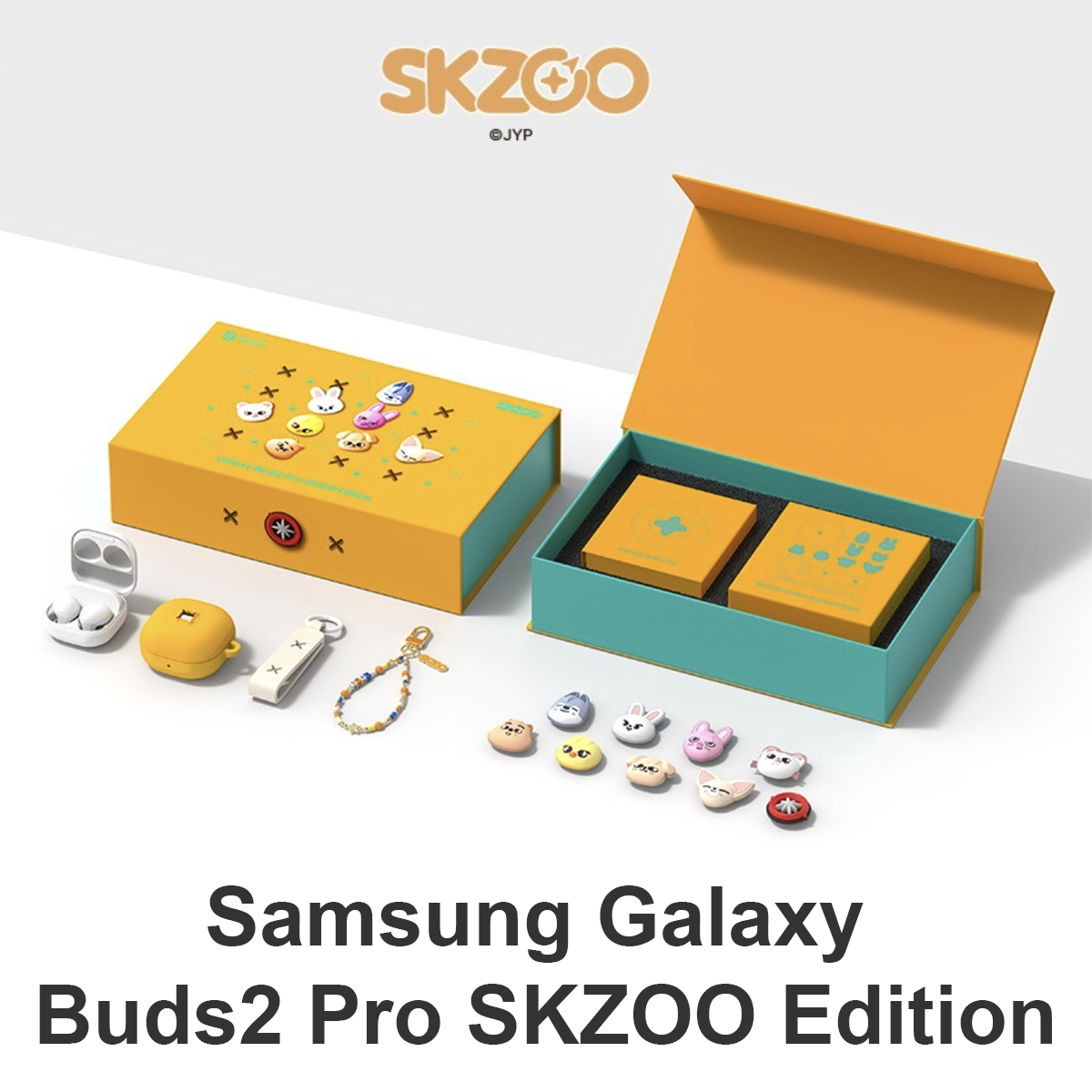 STRAY KIDS X Samsung Galaxy Buds2 Pro SKZOO Edition Full Set