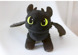 How To Train Your Dragon 3 Lying Plush Doll Toothless 40cm