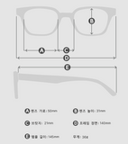 BLUE ELEPHANT YUKI-S Black acetate Sunglasses, Unisex UV400