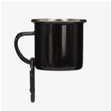 NEW THE NORTH FACE Camping ENAMEL CUP MINI 2.4 in #Black