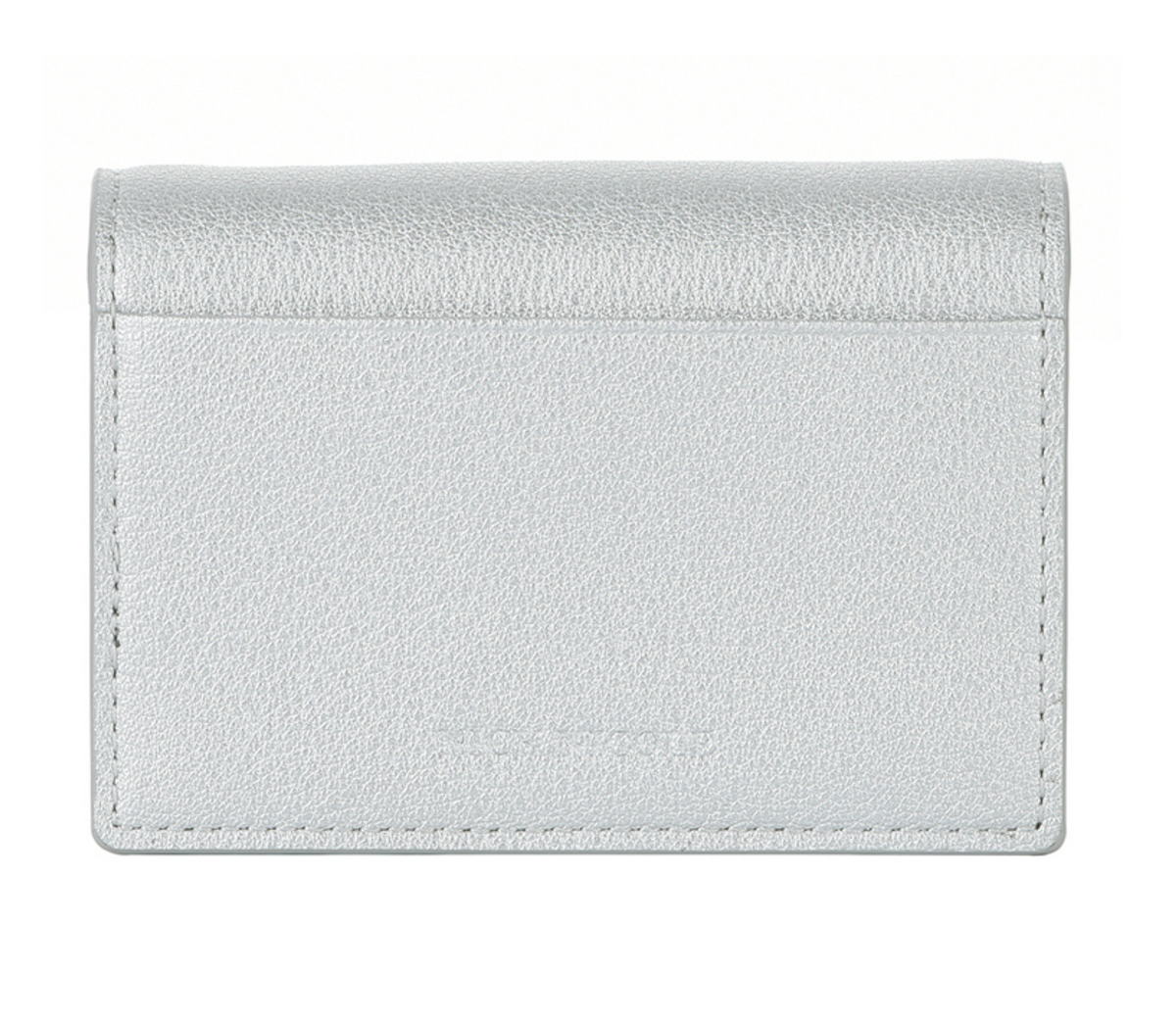 Nick & Nicole Crystal Accordion Wallet, Silver, Made in Korea Nick & Nicole Crystal Accordion Wallet, Silver, Made in Korea