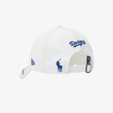 New Era x Polo Ralph Lauren MLB Cooperstown LA Dodgers Unstructured Ball Cap, White / 100% Authentic