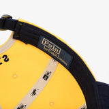 New Era x Polo Ralph Lauren MLB Cooperstown New York Yankees Unstructured Ball Cap, Yellow/Navy / 100% Authentic