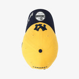 New Era x Polo Ralph Lauren MLB Cooperstown New York Yankees Unstructured Ball Cap, Yellow/Navy / 100% Authentic