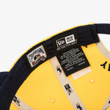 New Era x Polo Ralph Lauren MLB Cooperstown New York Yankees Unstructured Ball Cap, Yellow/Navy / 100% Authentic