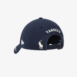 New Era x Polo Ralph Lauren MLB Cooperstown New York Yankees Unstructured Ball Cap, Navy / 100% Authentic