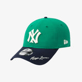 New Era x Polo Ralph Lauren MLB Cooperstown New York Yankees Unstructured Ball Cap, Green/Navy / 100% Authentic