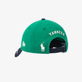 New Era x Polo Ralph Lauren MLB Cooperstown New York Yankees Unstructured Ball Cap, Green/Navy / 100% Authentic
