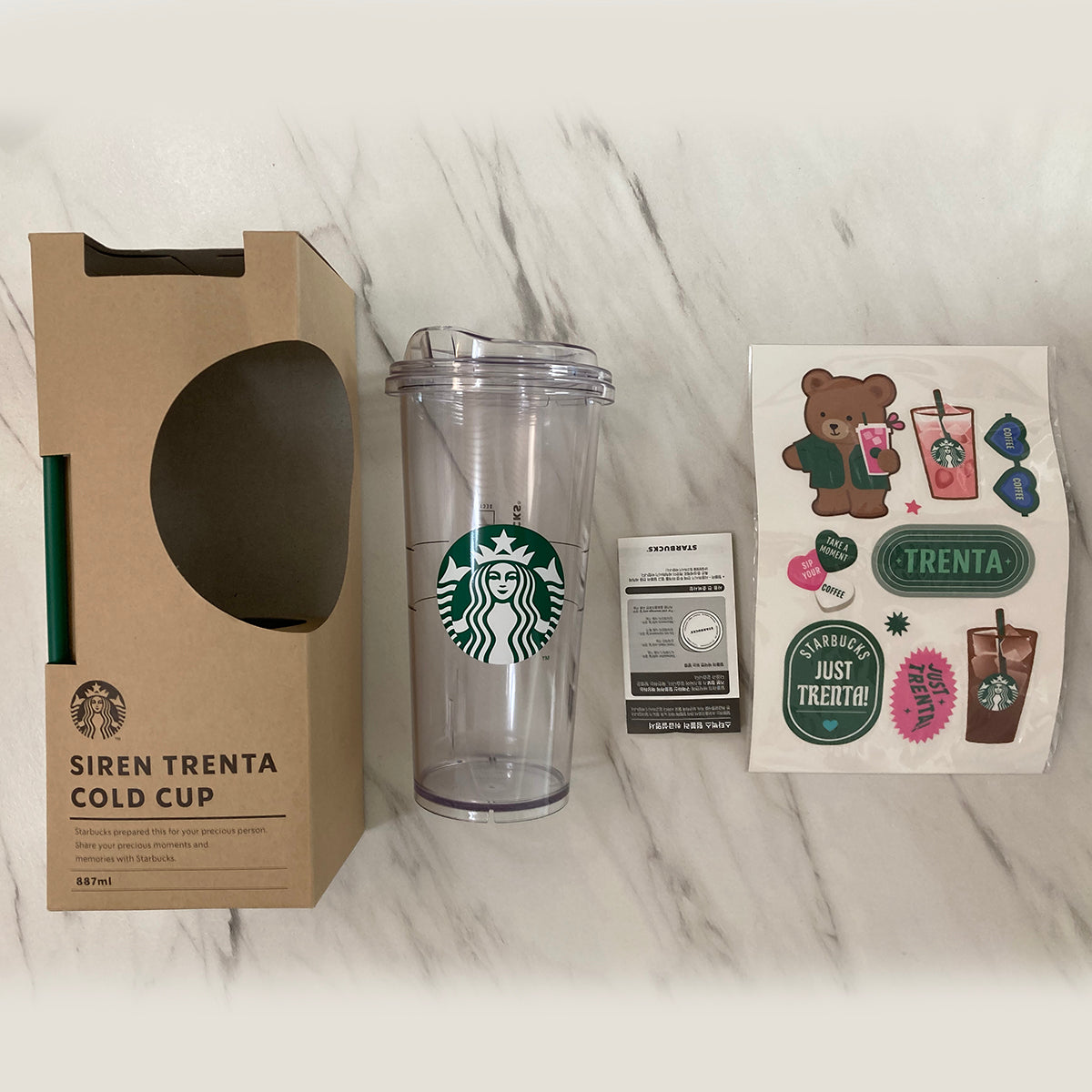 Starbucks Thailand Red Bear with Friends Stainless Steel Cold Cup w/ D –  MERMAIDS AND MOCHA