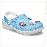 New Crocs Smurf Classic Clog 210820, Multi Blue Unisex Size