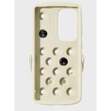 SAMSUNG Galaxy S25 x Crocs Cover Case With Jibbitz Charms #Bone