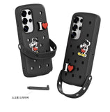 SAMSUNG Galaxy S25 Ultra x Crocs Cover Case With Jibbitz Charms #Black