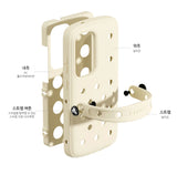 SAMSUNG Galaxy S25 Ultra x Crocs Cover Case With Jibbitz Charms #Bone