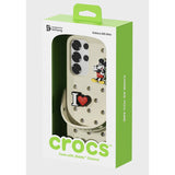 SAMSUNG Galaxy S25 Plus x Crocs Cover Case With Jibbitz Charms #Bone