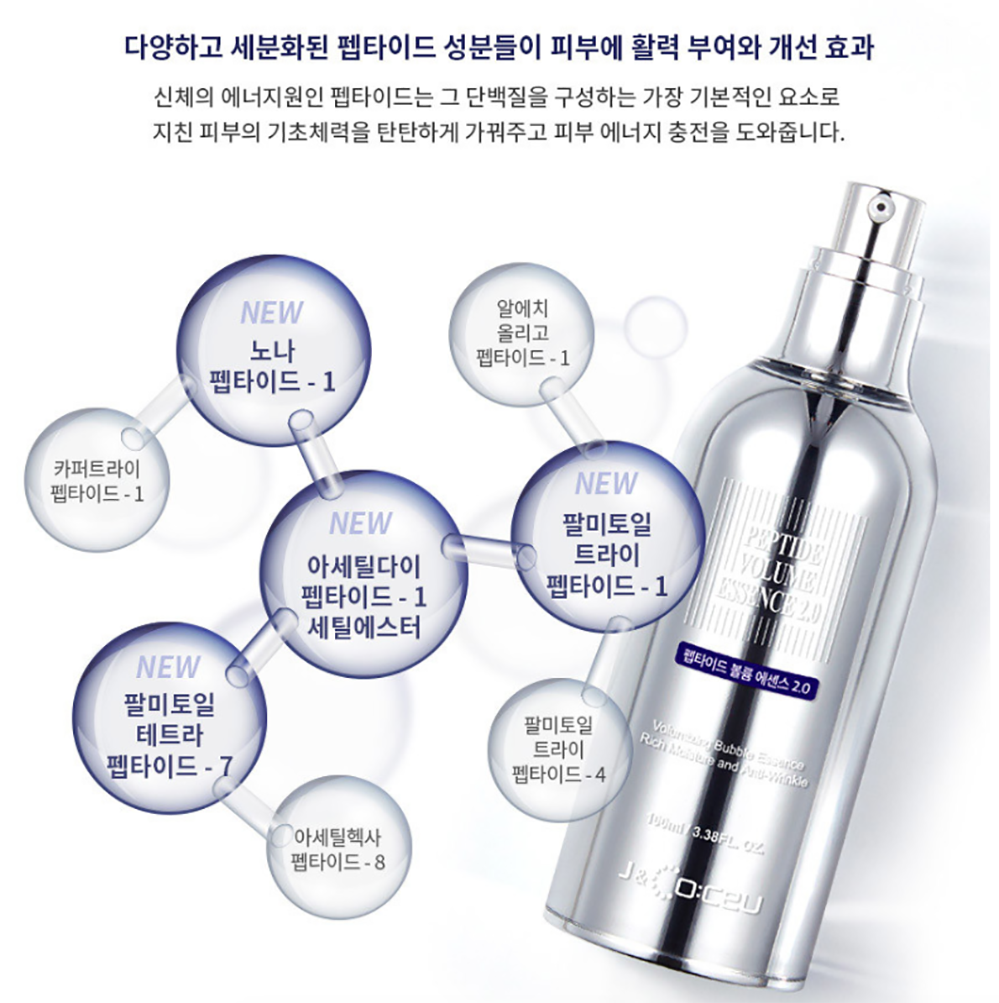 J&Coceu]Dr.Pepti+ Peptide Volume Essence2.0 100ml K-beauty – VEGAMONO