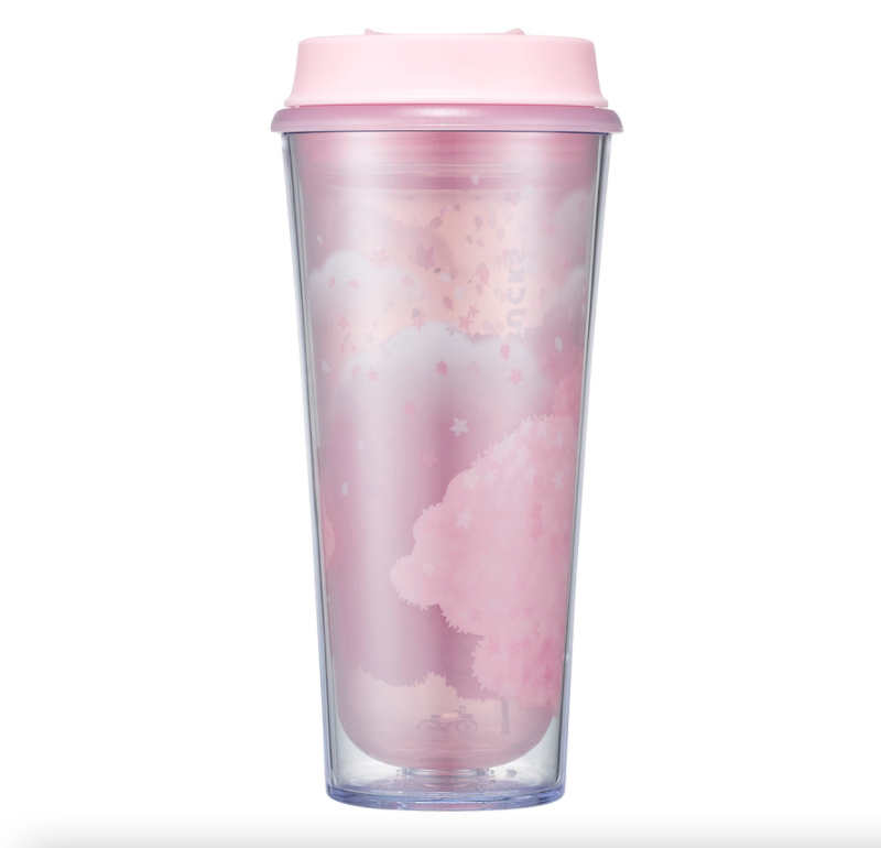 Cherry blossom Pink Cold Cup Starbucks Tumbler