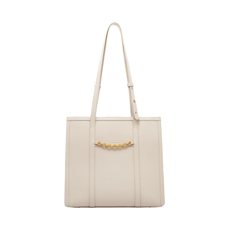 Luxury handbag - White leather tote bag Balenciaga