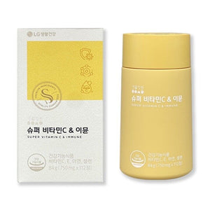 LG Life Garden Super Vitamin C & Immune 750mg x 112 tablet(8 weeks) / KBeauty