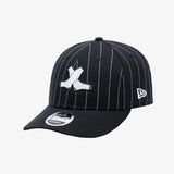 New Era x ARIHARA MIYUKI 2025 MLB Chicago White Sox Pinstripe Low Velcro Profile Snapback, Navy / / Free Size