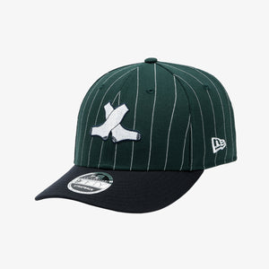 New Era x ARIHARA MIYUKI 2025 MLB Chicago White Sox Pinstripe Low Velcro Profile Snapback, Dark Green / / Free Size