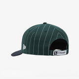 New Era x ARIHARA MIYUKI 2025 MLB Chicago White Sox Pinstripe Low Velcro Profile Snapback, Dark Green / / Free Size