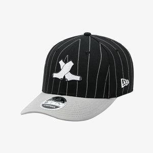 New Era x ARIHARA MIYUKI 2025 MLB Chicago White Sox Pinstripe Low Velcro Profile Snapback, Black / / Free Size