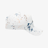 New Era Golf 2025 Splash Embroidered Logo A-Frame Ball Cap, White - Free Size
