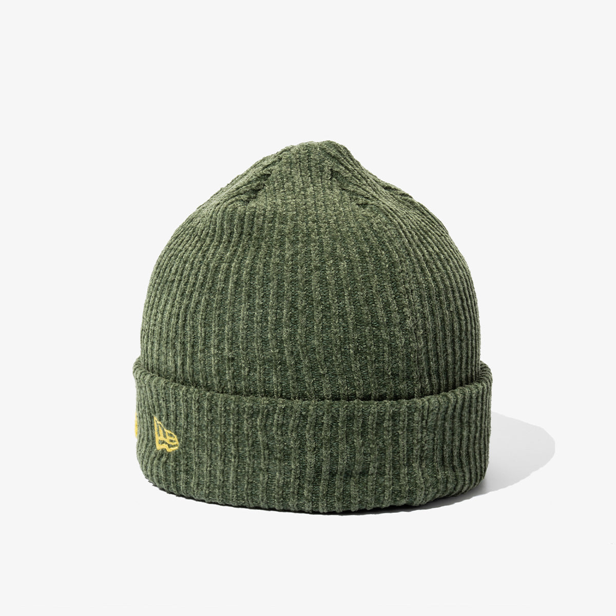 New Era 2025 Basic Cuff Knit Molle Yarn Beanie, Green - Free