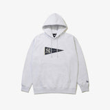 New Era 2026 MLB New York Yankees Team Flag Fleece-Lined Hoodie Heather Gray