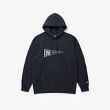 New Era 2026 MLB New York Yankees Team Flag Fleece-Lined Hoodie Navy