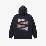 New Era 2026 MLB New York Yankees Team Flag Fleece-Lined Hoodie Navy