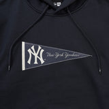 New Era 2026 MLB New York Yankees Team Flag Fleece-Lined Hoodie Navy