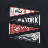 New Era 2026 MLB New York Yankees Team Flag Fleece-Lined Hoodie Navy