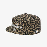 New Era MLB Cooperstown New York Yankees Leopard Series Pillbox Fitted Cap Leopard, 2026 Autumn