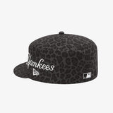 New era MLB Cooperstown New York Yankees Leopard Series Pillbox Fitted Cap Black Leopard, 2026 Autumn