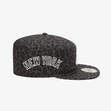 New era MLB Cooperstown New York Yankees Leopard Series Pillbox Fitted Cap Black Leopard, 2026 Autumn