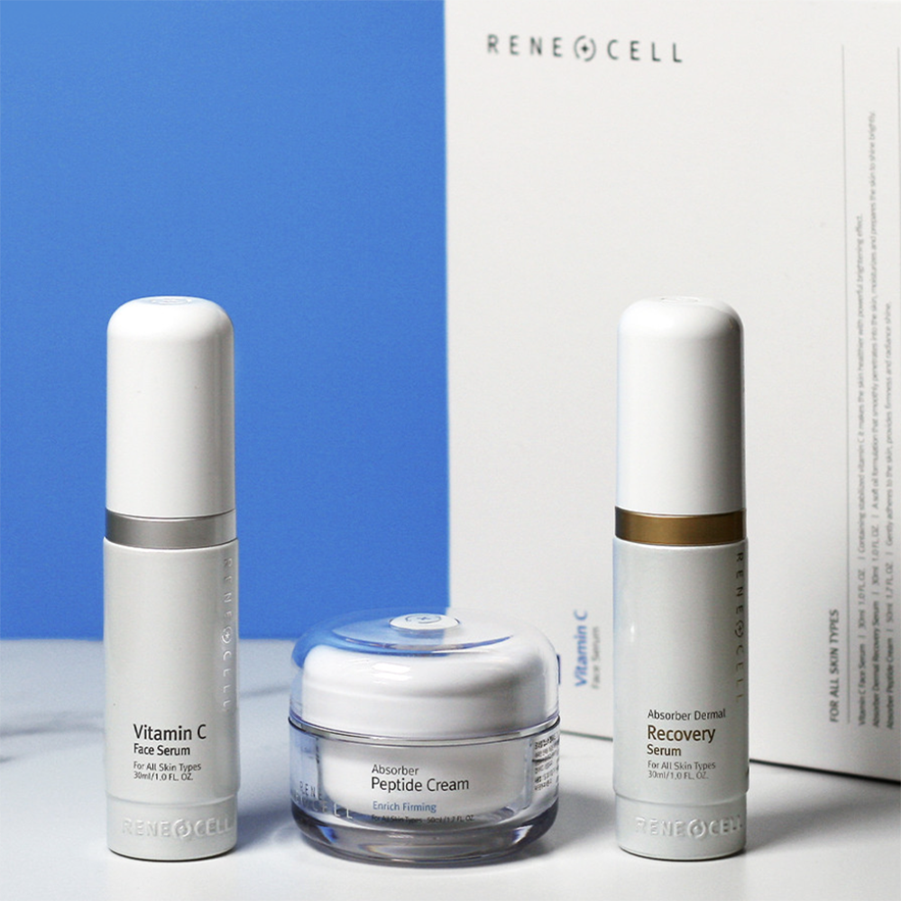 Renecell Vitamin C Skin Care Set/face Serum + recovery