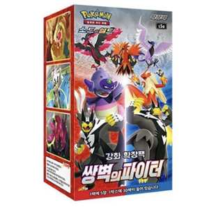 Pokemon Card Sword & Shield Matchless Fighter Booster 1Box / Korean Ver.