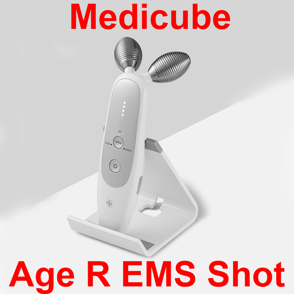 Medicube Age-R Derma Shot Device Face Massager + Age R Stand 