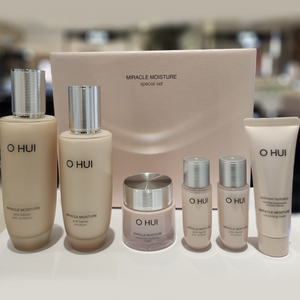 O Hui Miracle Moisture Skin care Special Set (6 Items) Kbeauty