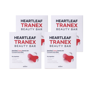 atlee Heartleaf Tranex Beauty Bar 120g x 4ea Moisturizing Deep Cleanser Kbeauty