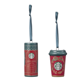 Starbucks Korea 2023 Christmas Holiday Magical Miniature Ornament Set