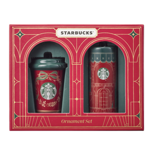Starbucks Korea 2023 Christmas Holiday Magical Miniature Ornament Set