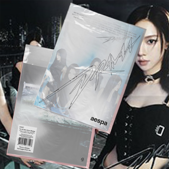 aespa [DRAMA] 4th Mini Album Drama Ver. / CD+Sticker+Fold Poster+Card SEALED